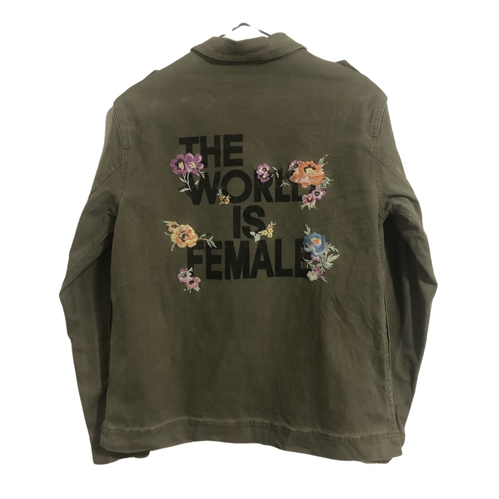 Suko Jeans “The World is Female” cargo jacket. - Picture 2 of 5
